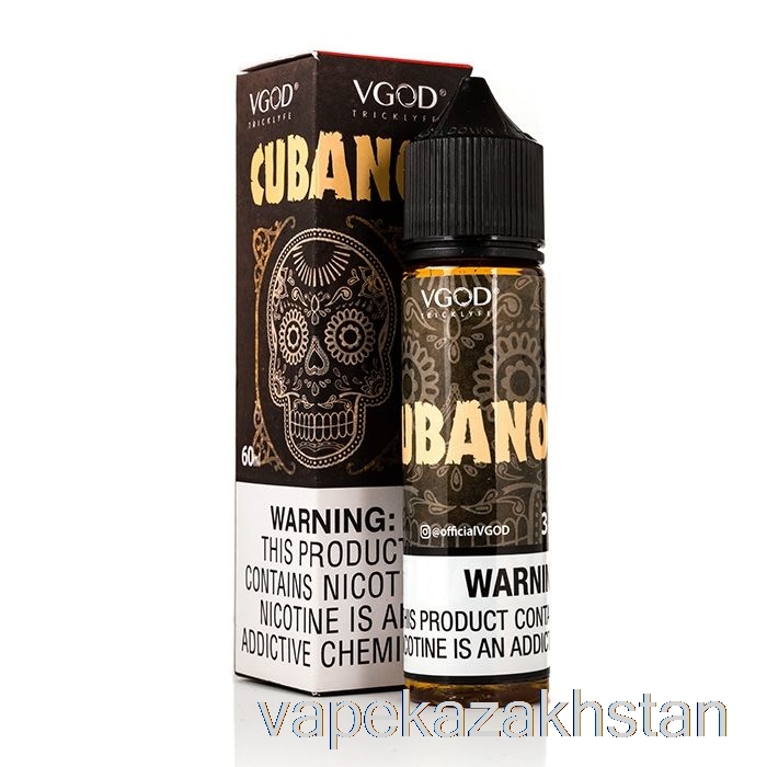 Vape Disposable Cubano - VGOD E-Liquid - 60mL 3mg